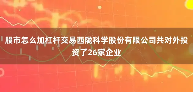 股市怎么加杠杆交易西陇科学股份有限公司共对外投资了26家企业